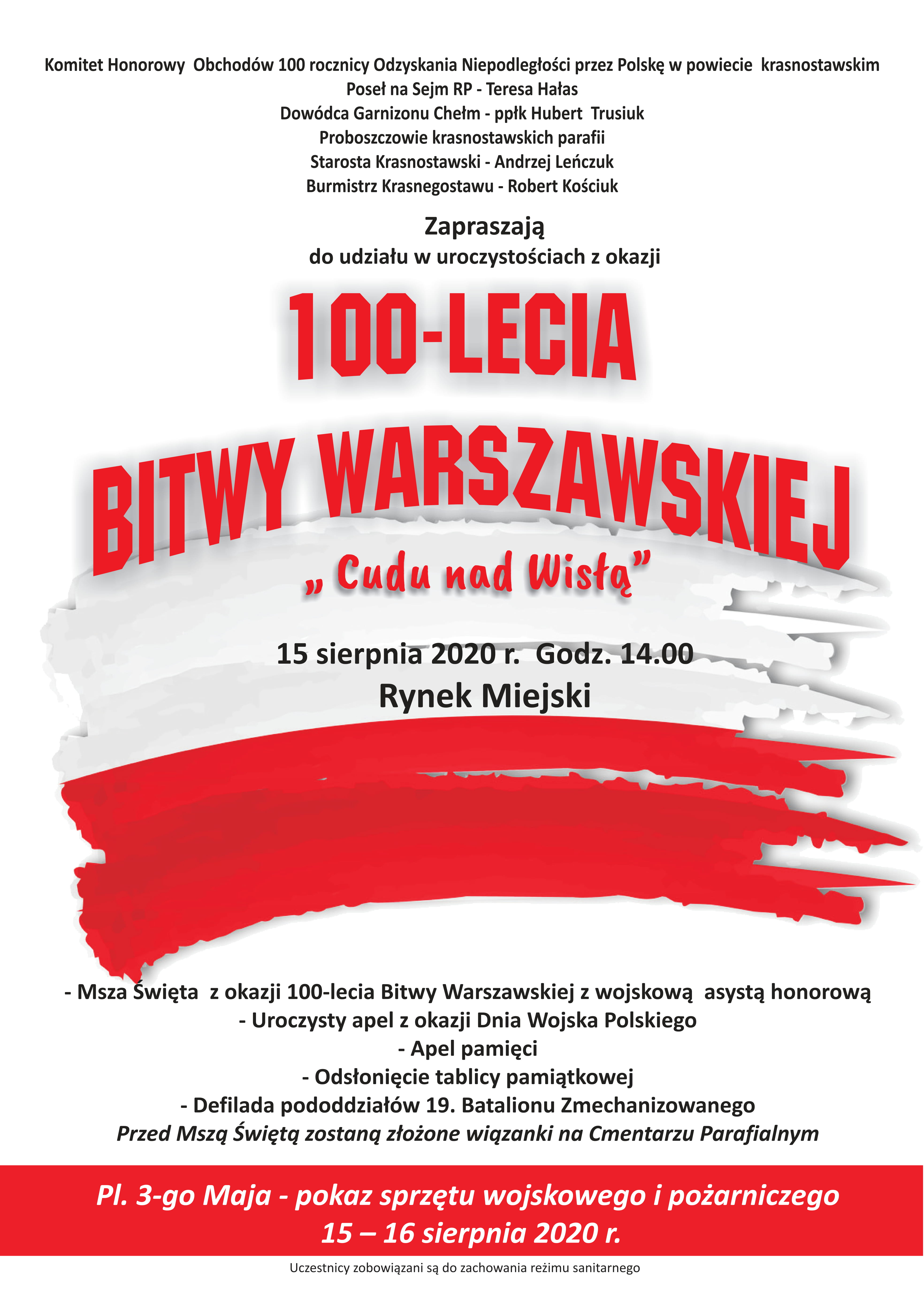 100 lecie bitwy warszawskiej